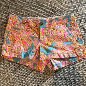 Lilly Pulitzer Walsh 3" Shorts - Size 00